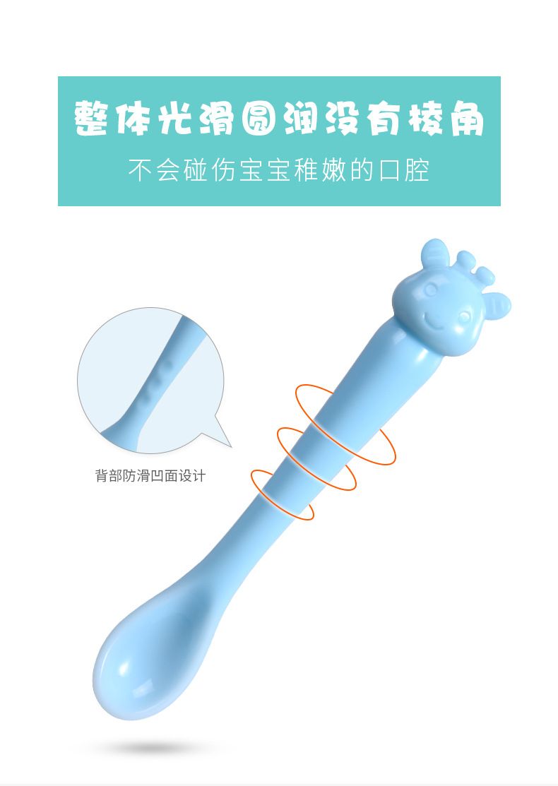 Muỗng thìa ăn dặm silicon thực phẩm senmysan