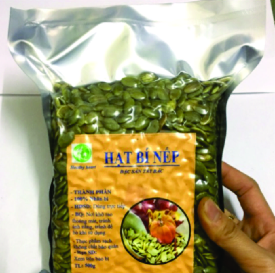 Hạt bí sống tách vỏ Ấn Độ 500g