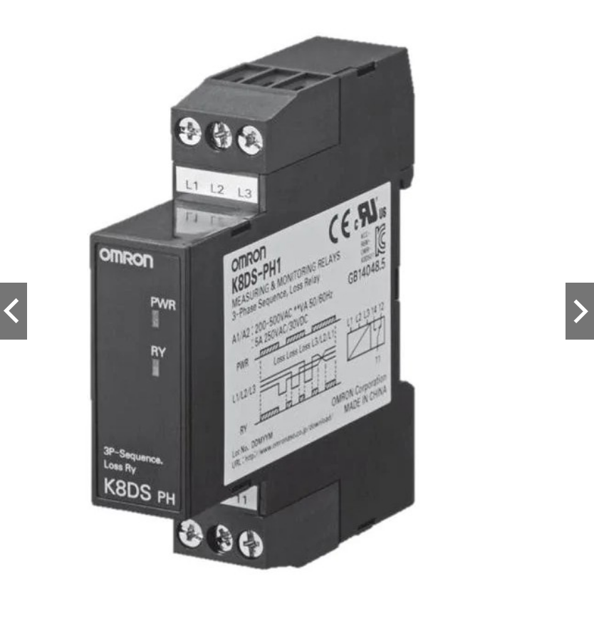 Rơ le bảo vệ điện áp mất pha Omron K8DS K8DS-PM2 K8DS-PH1