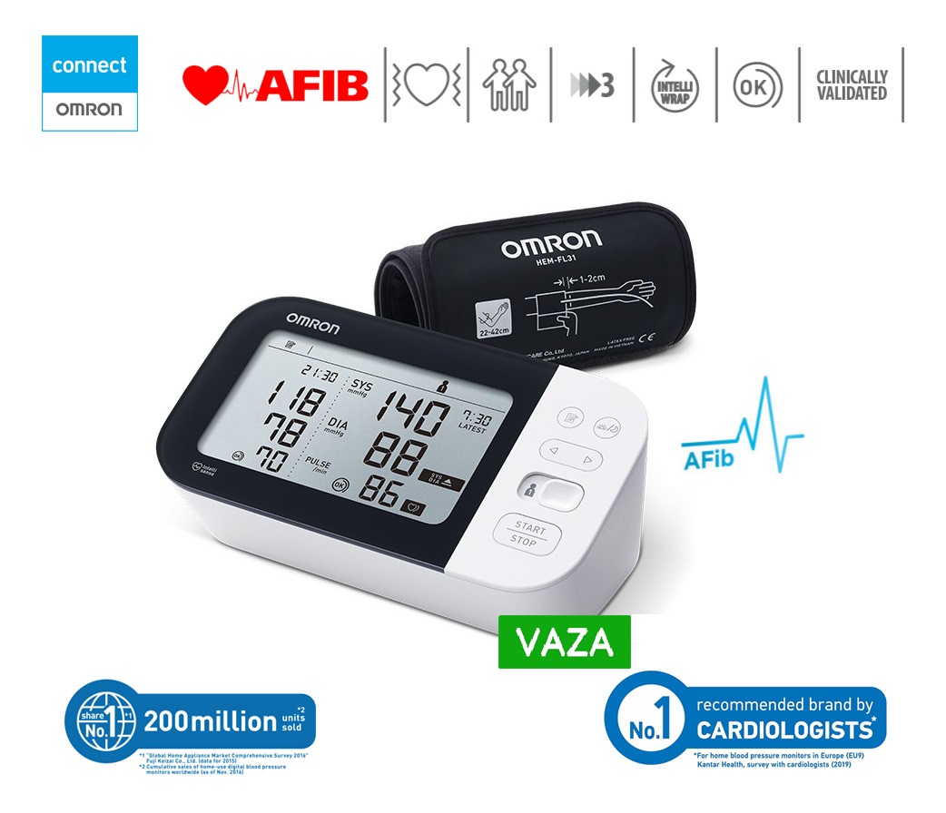 Máy đo huyết áp bắp tay Omron HEM 7361T