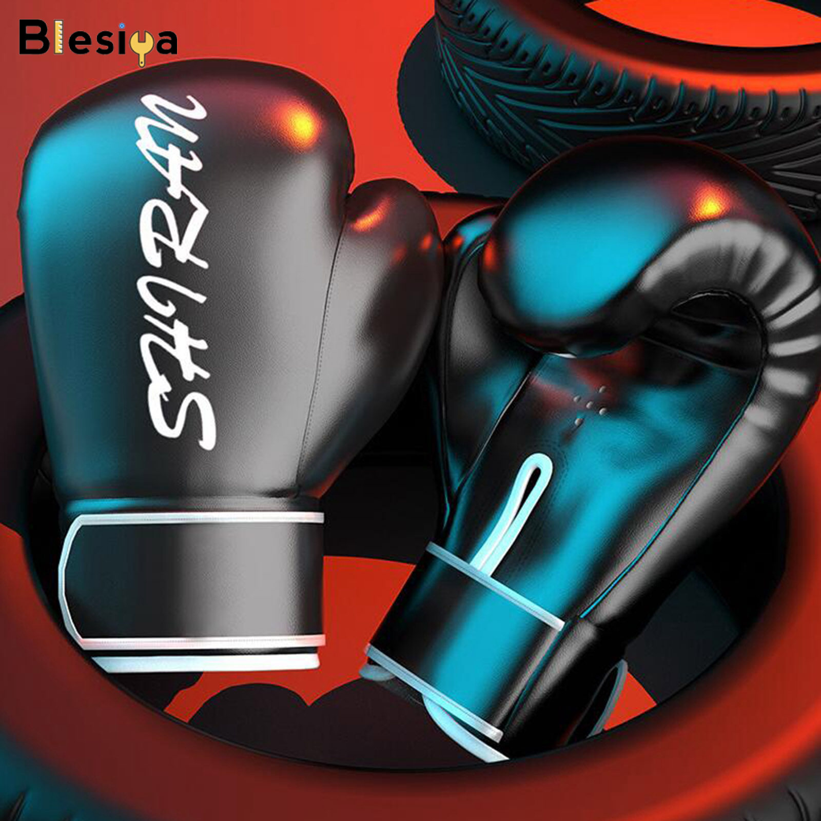 Blesiya Boxing Training Gloves Sparring Muay Thai Punching Bag Mitts