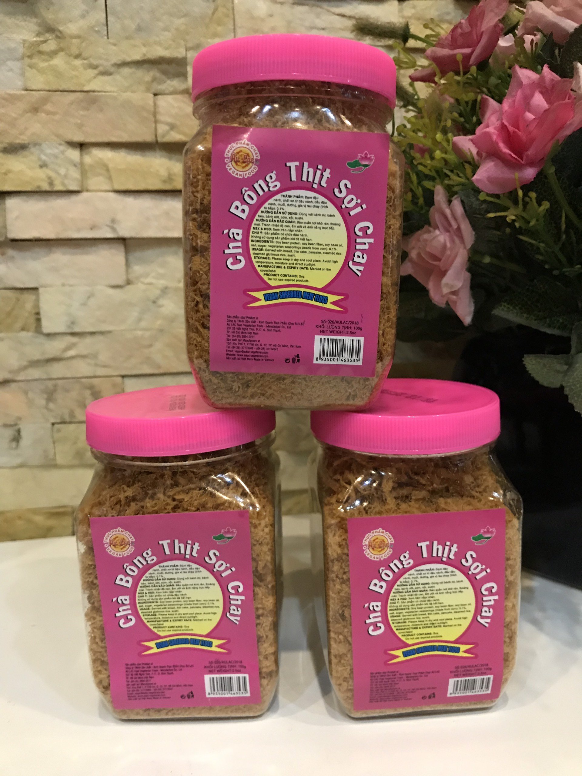 CHÀ BÔNG SỢI CHAY (RUỐC CHAY) ÂU LẠC HỘP 100 GRAM
