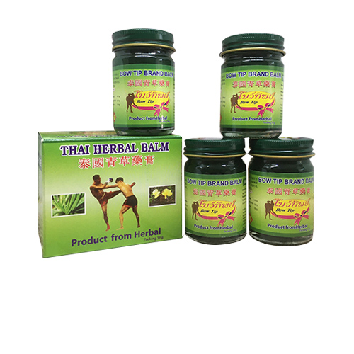 Dầu cù là THẢO DƯỢC BOW TIP BRAND BALM 50g ( Xanh )