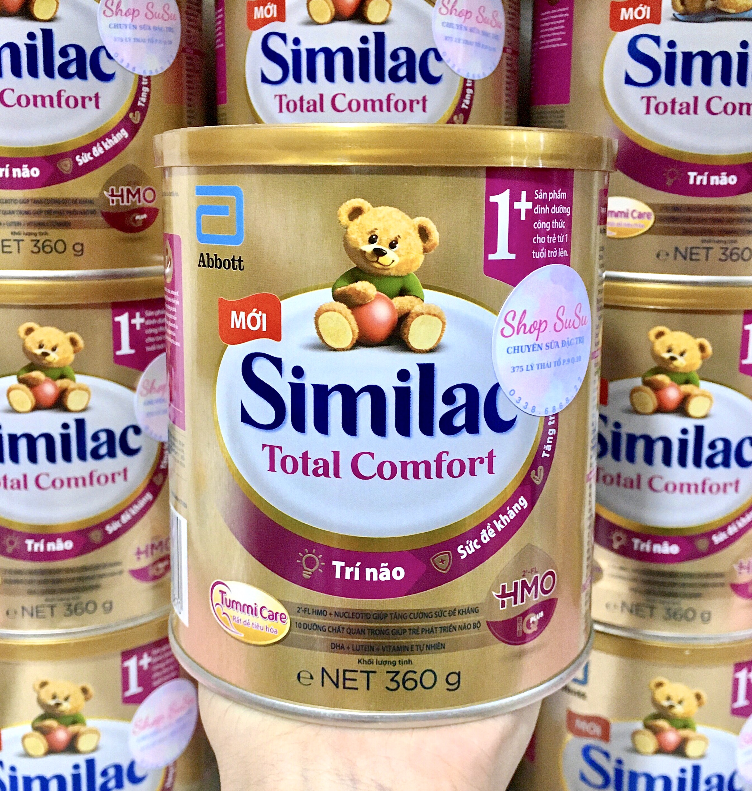 Sữa Similac Total Comfort 1,1+ HMO 360g dành cho trẻ tiêu hóa kém