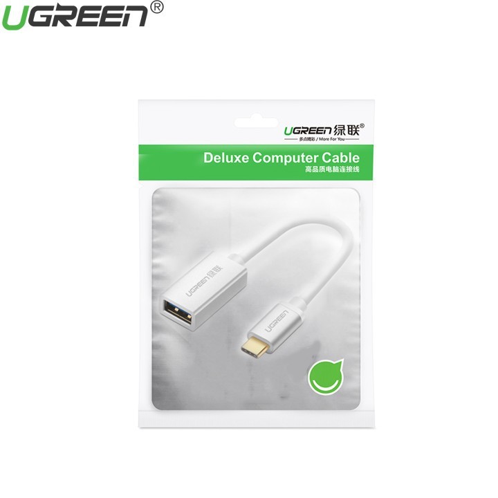 Dây cáp USB Type-C sang USB 3.0 có hỗ trợ OTG UGREEN US154 30645