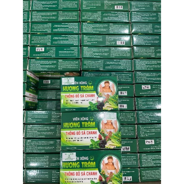 Viên xông NATURAL hương tràm ( 2 vỉ/ 20 viên )