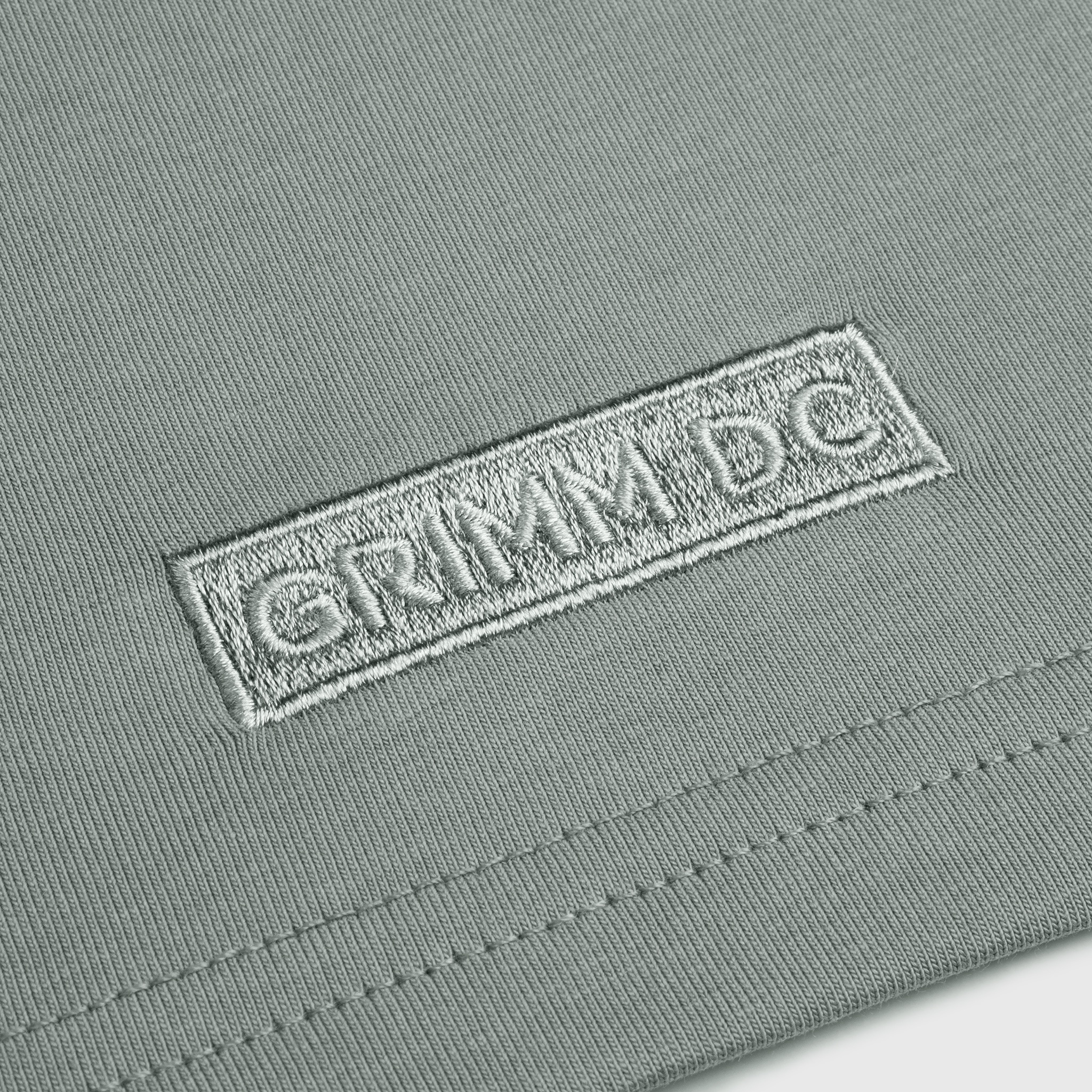 Grimm DC Áo thun Đơn Giản // Concrete gray