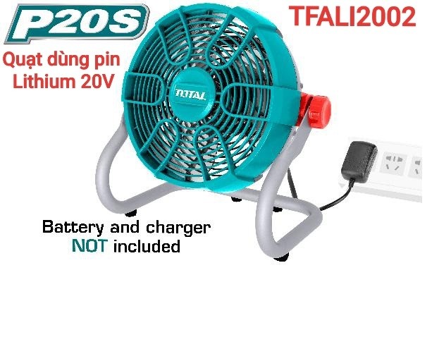 Quạt máy dùng pin Lithium 20V - TFALI2002