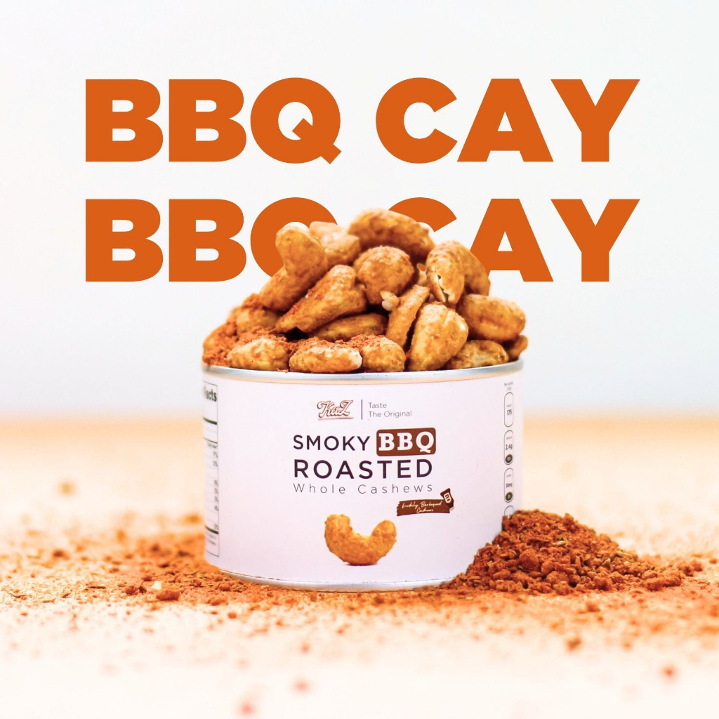 Hạt Điều BBQ Kaz - Smoky BBQ Roasted Cashews