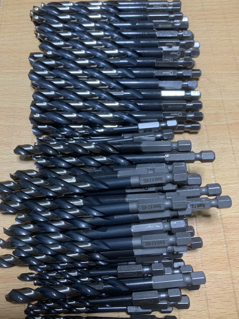 Drill bit stainless steel iron steel b Osch 6ly genuine hexagonal Shank