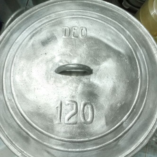 Nồi gang đúc số 120 dk 40cm cao 21cm