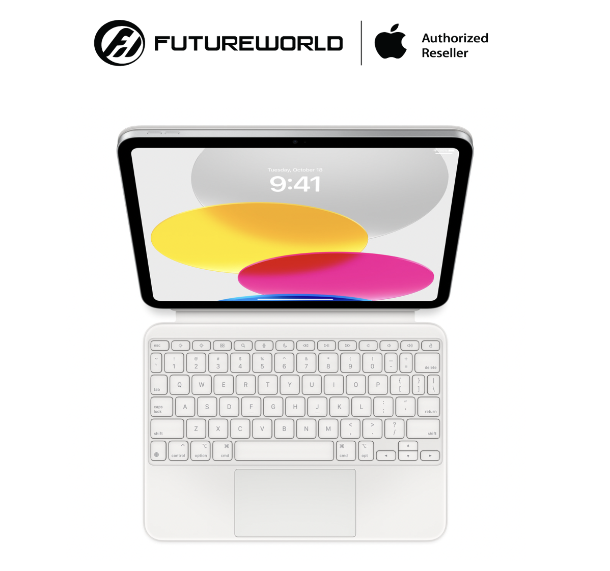 Magic Keyboard Folio for iPad Gen 10 & iPad Gen 11(A16) [Futureworld- APR]