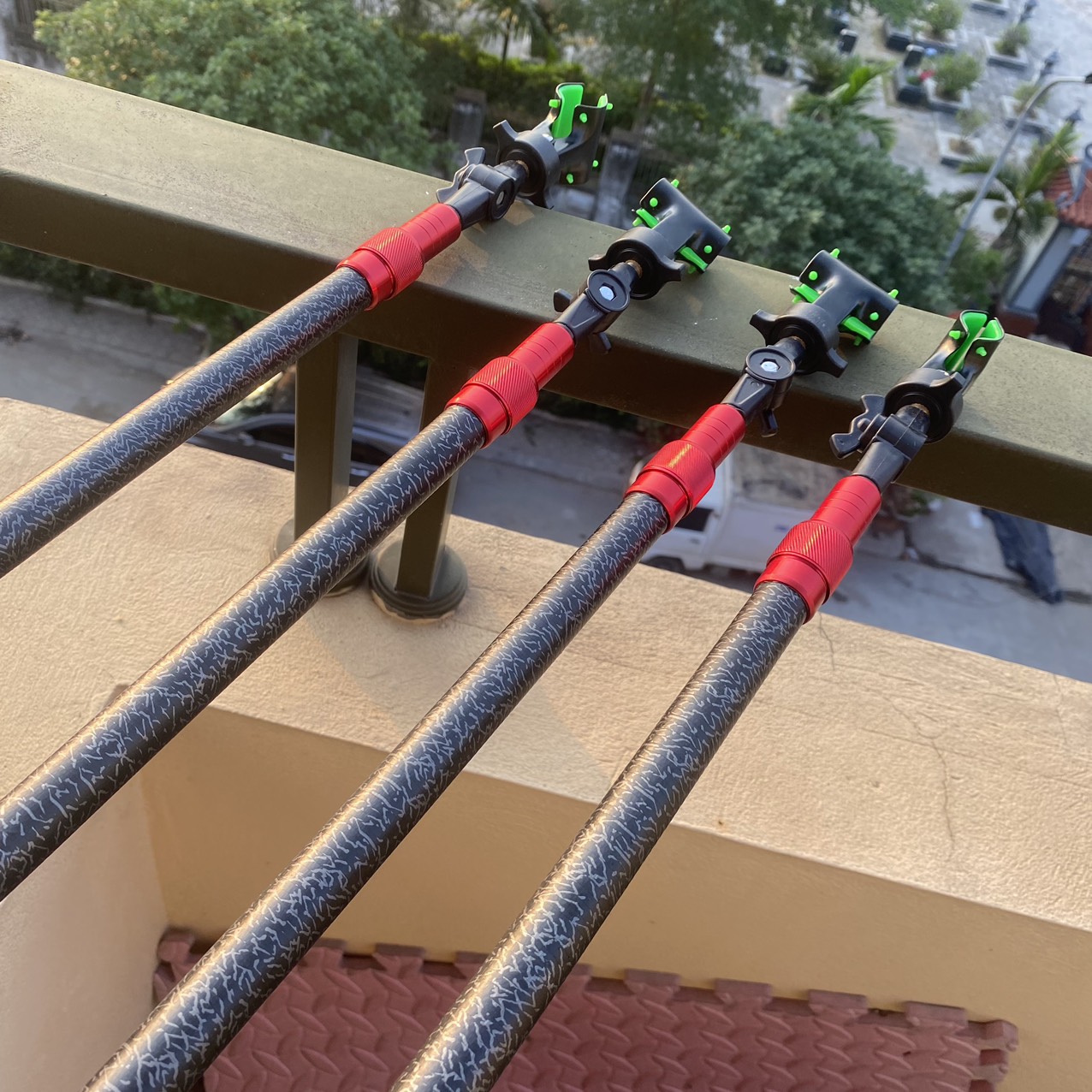 Thanh chống gió carbon cao cấp 2.1m