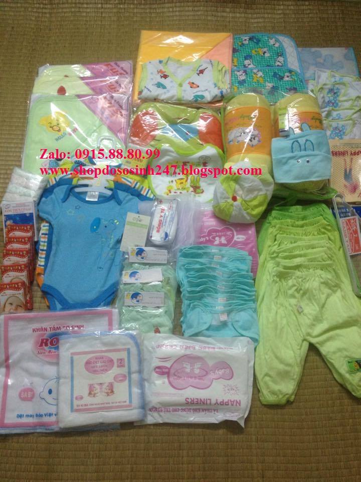 Đồ sơ sinh trọn gói 899