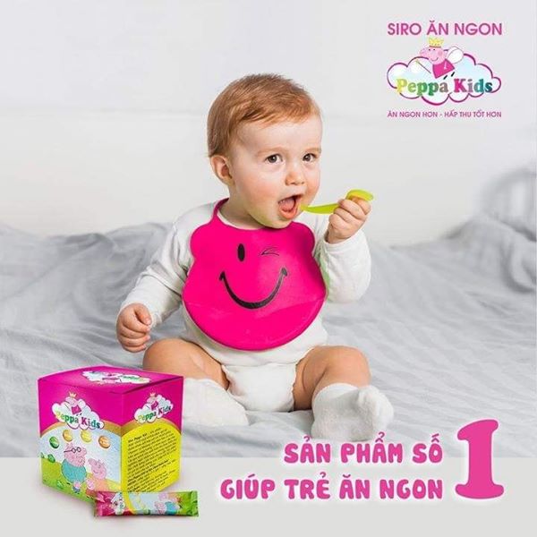 SIRO PEPPA KIDS BÉ ĂN NGON CÀNG NGON HƠN( HỘP 30 GÓI)