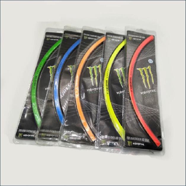 Dán vành Monster xe máy, xe điện