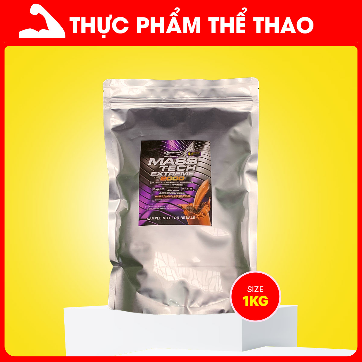 Sữa Tăng Cân Mass Tech Extreme 2000 12lbs (5.4kg) - Tăng Cân, Tăng Cơ Hiệu Quả, Dễ Hấp Thu - Nhiều Mùi Vị - Kèm Quà Tặng