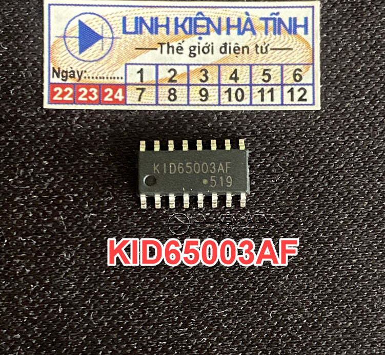 Túi 5 con ic kid65003af kid65003a kid65003 sop-16 mới