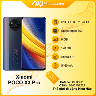 Điện thoại Xiaomi POCO X3 Pro thumbnail