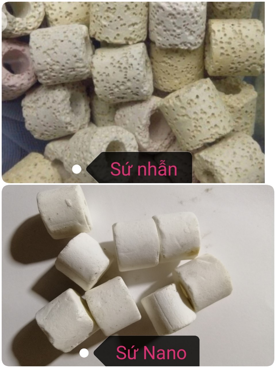[Chọn loại] Sứ Lọc Hồ Cá Bịch 200g - Sứ Lọc Bể Cá