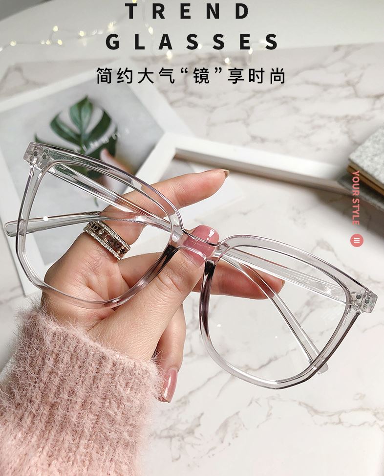 MẮT KÍNH GIẢ CẬN GỌNG FORM TRÒN 2 CHẤM D49