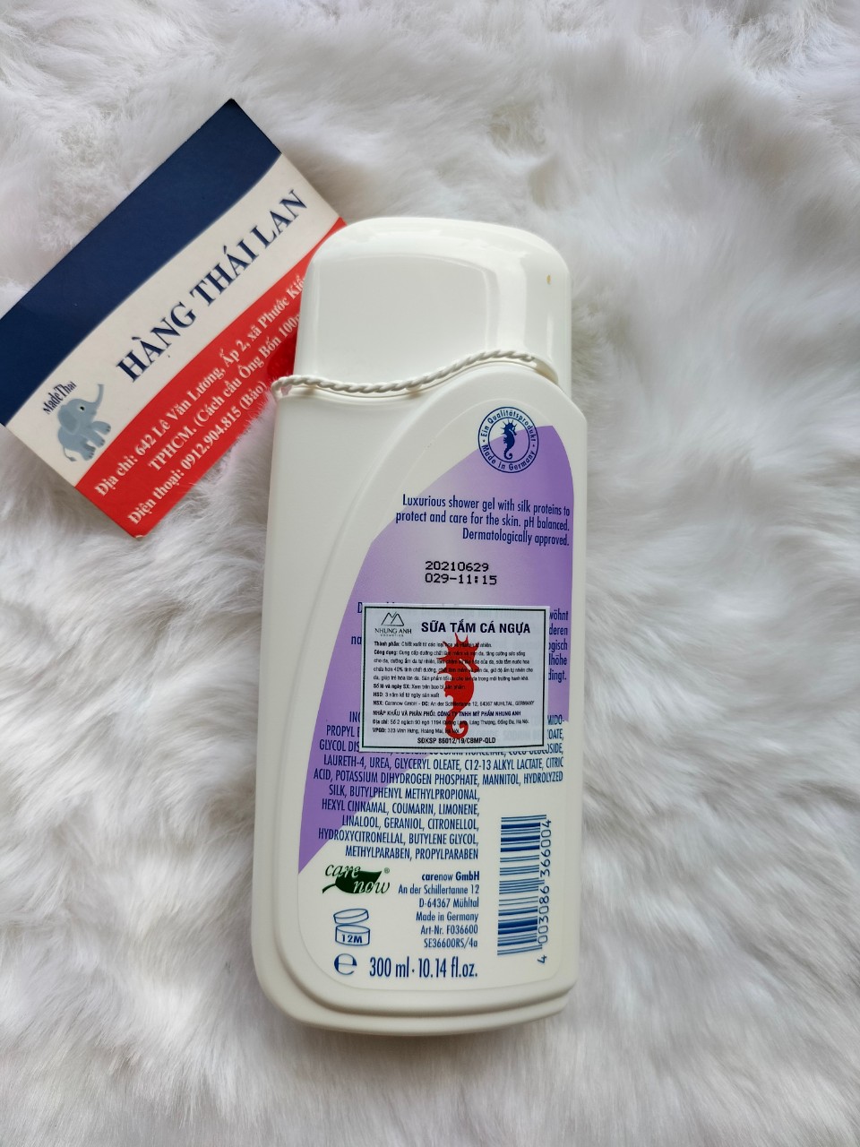 Sữa tắm cá ngựa Algemarin Perfume của Đức