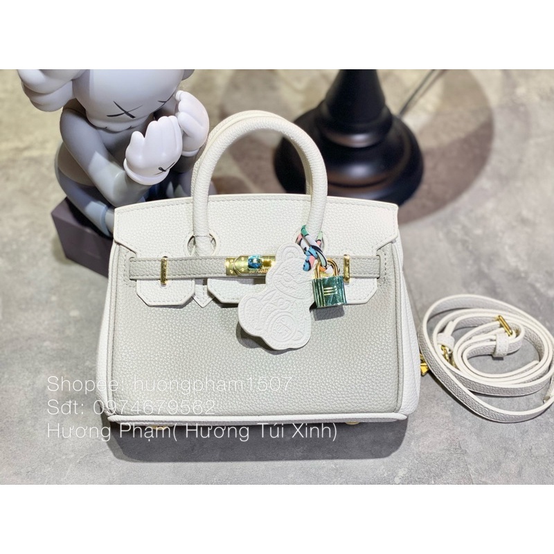 TÚI BIRKIN SIZE 20 TẶNG KÈM KHĂN QUẤN