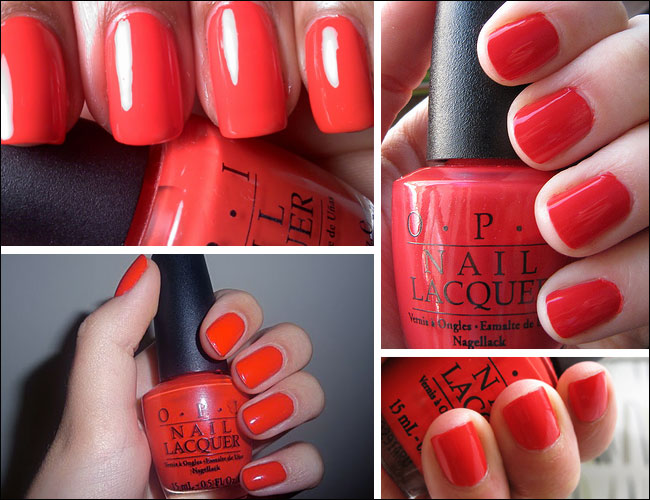 Sơn móng OPI - NL A44 Tasmanian Devil Made Me Do It 15ml (Orange, Red)