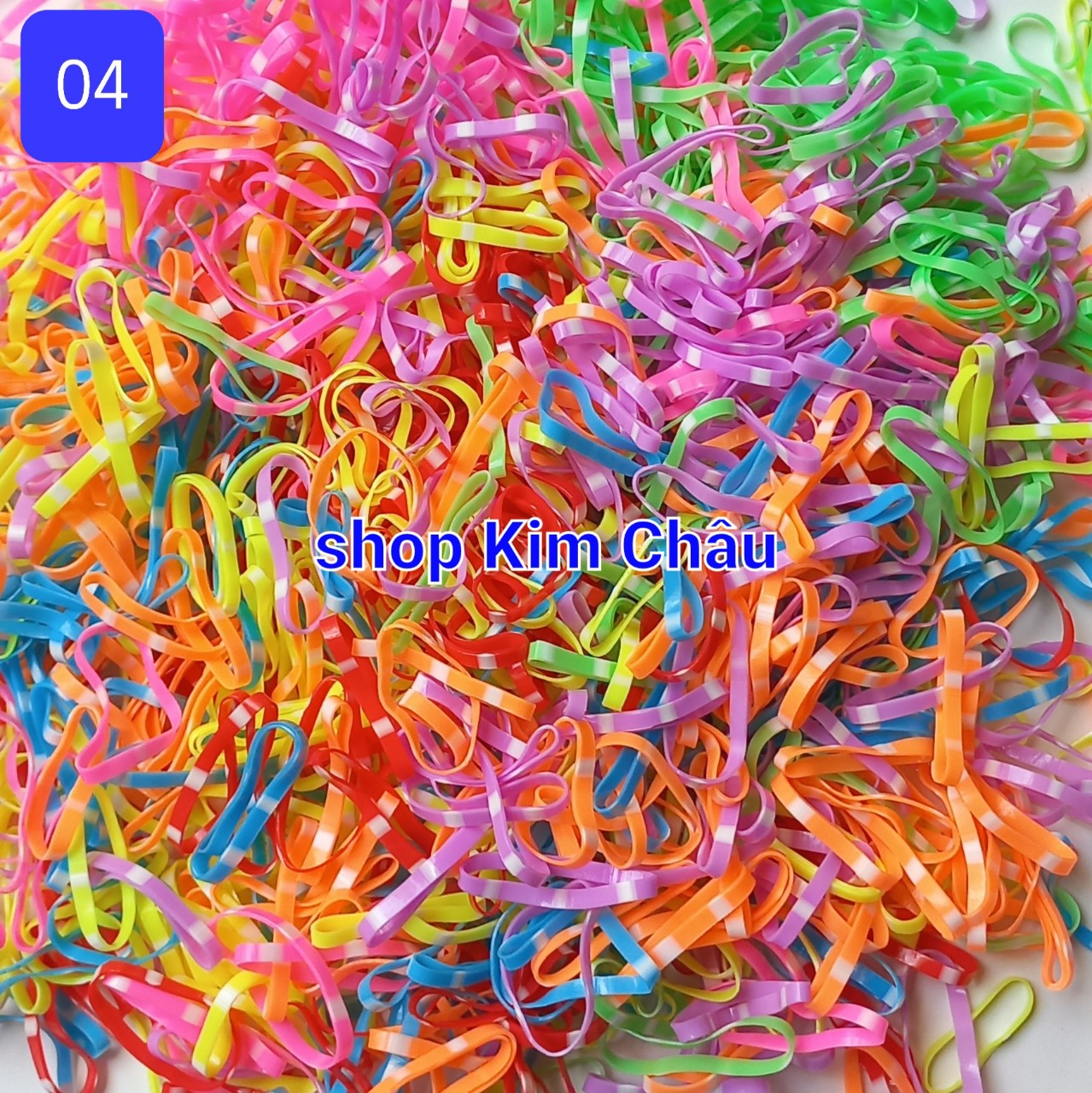 Thun chun cột tóc cho bé gái người lớn -bịch 50g hoặc bịch 100g