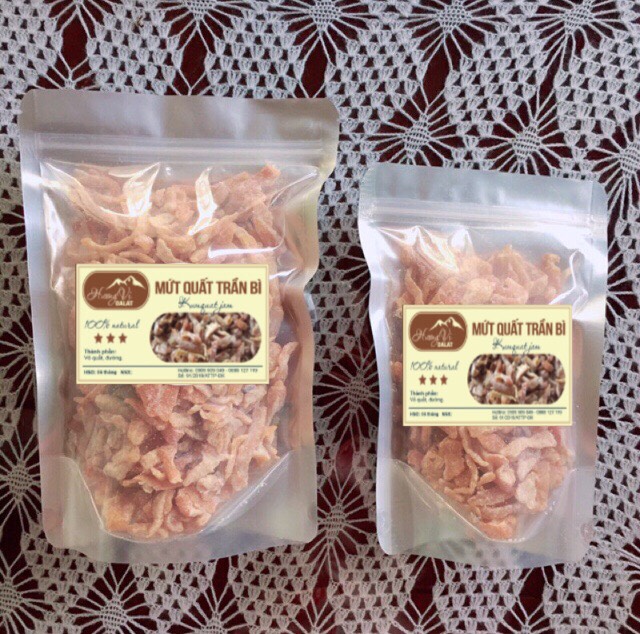 500G Quất trần bì giảm ho hiệu quả