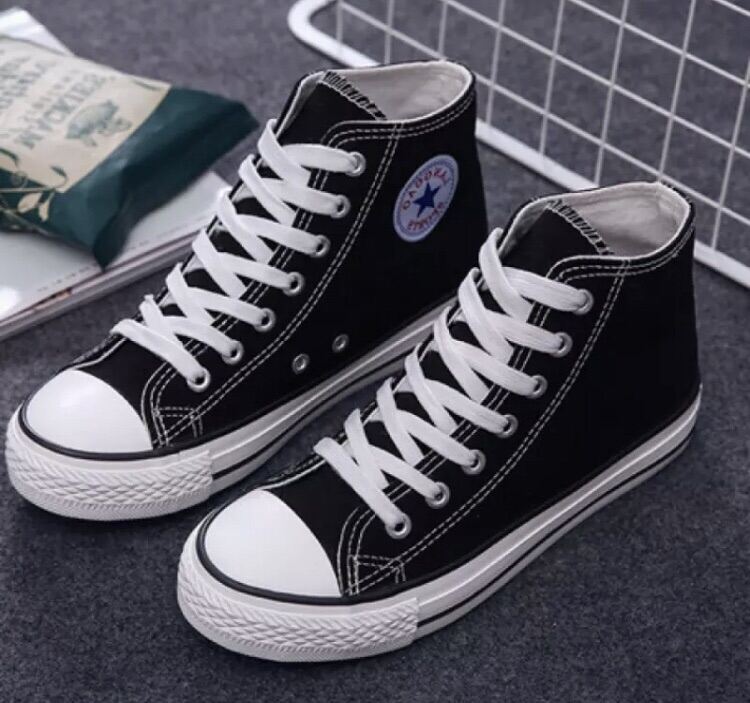 Giày converse cao cổ đen trắng ,xanh navy nam+ nữ _ minstore