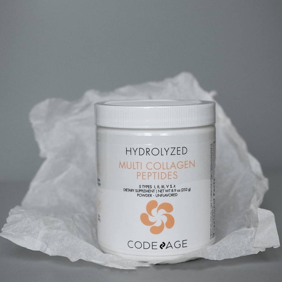 (CÓ VIDEO - CÓ QUÀ) Bột Multi Collagen Peptides Codeage Giúp Trẻ Hóa Toàn Diện 567g HÀNG CÔNG TY
