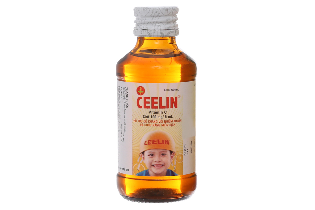 [HCM]Siro Bổ Sung Vitamin C Cho Trẻ Ceelin