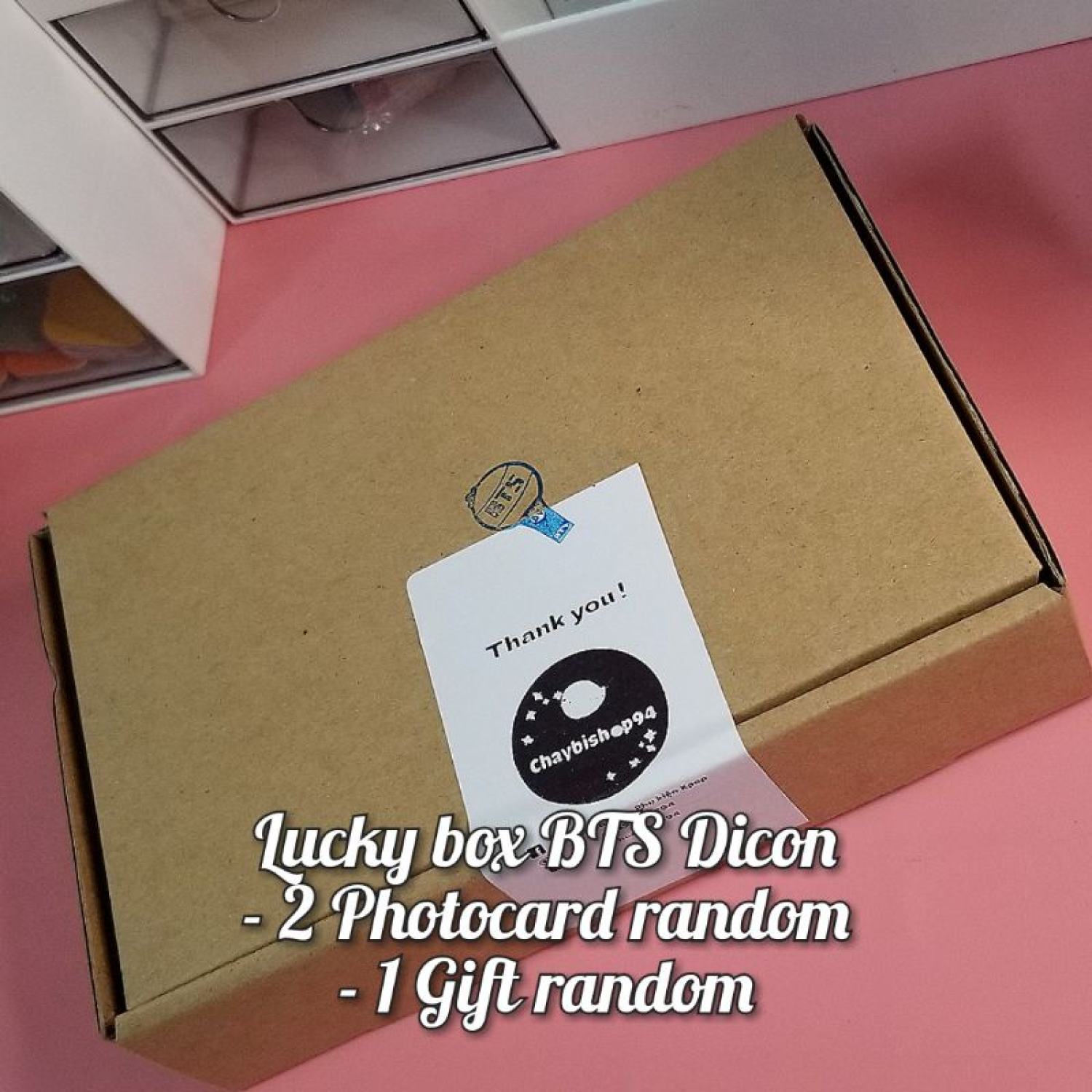 Hộp quà may mắn BTS DICON (Lucky box BTS)