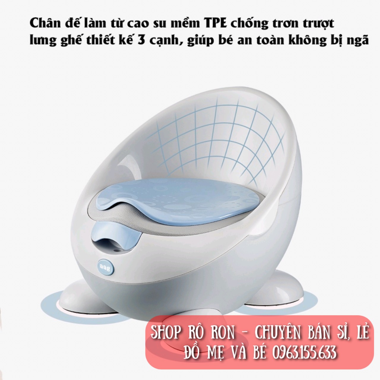 BÔ VỆ SINH CAO CẤP AAG CHO BÉ