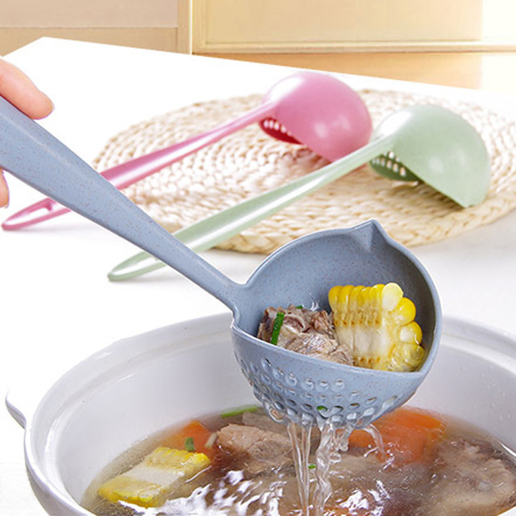 [HÀNG CÓ SẴN] Muỗng Múc Canh, Lẩu Lúa Mạch 2 Trong 1 Đa Năng