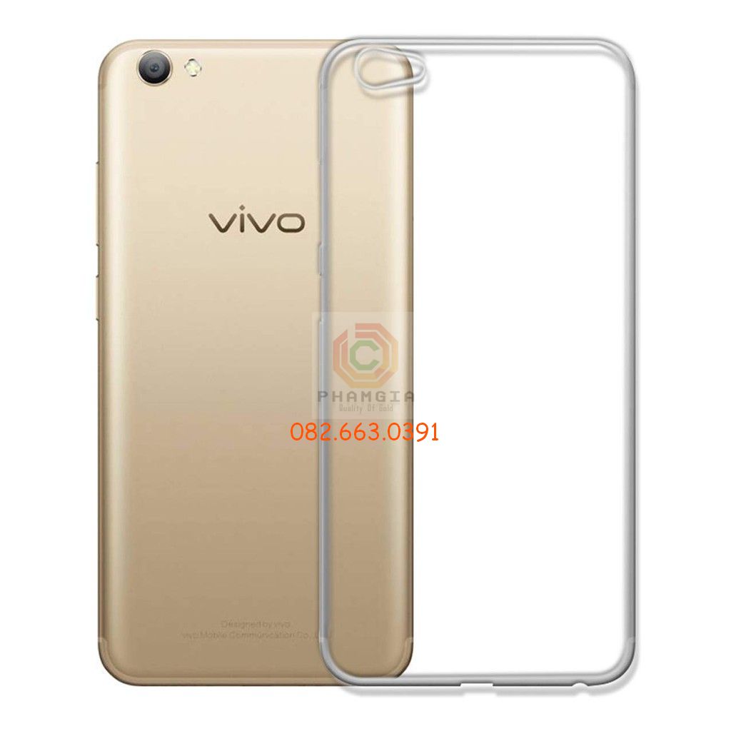 Ốp lưng vivo v5 dẻo trong suốt loại tốt