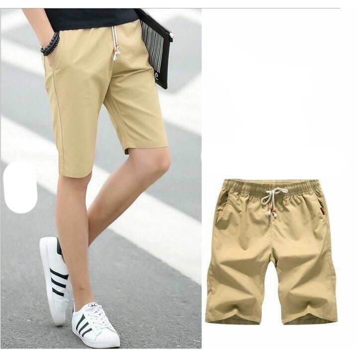 Quần short kaki nam -hình thật - q042