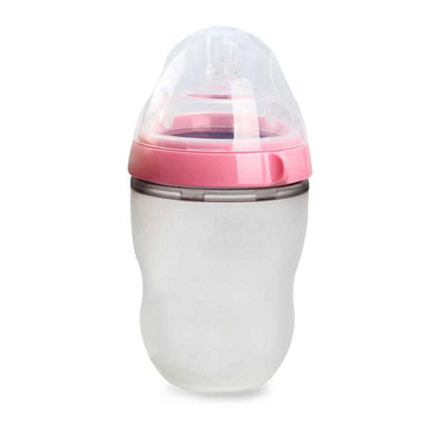 Combo 02 Bình sữa comotomo siêu mềm 250ml màu Hồng