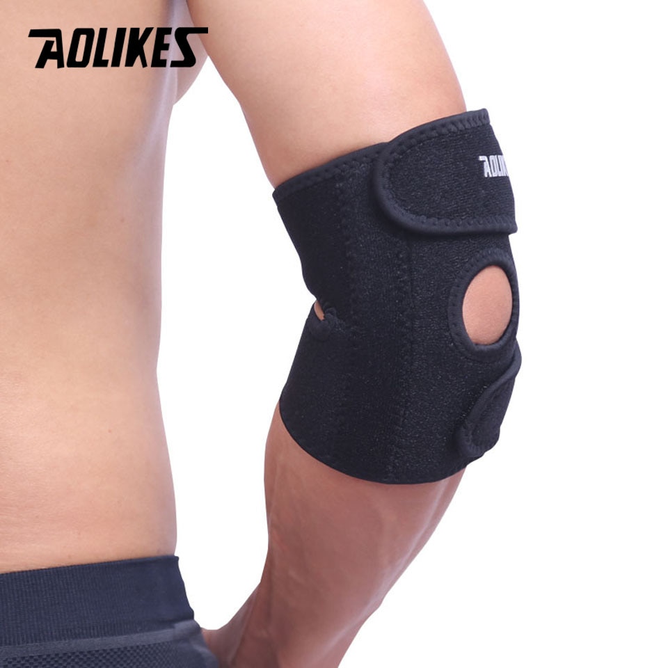 Đai cuốn bảo vệ khuỷu tay  AOLIKES A-7946 hỗ trợ khi chơi thể thao Spring Sport Elbow Support Protector