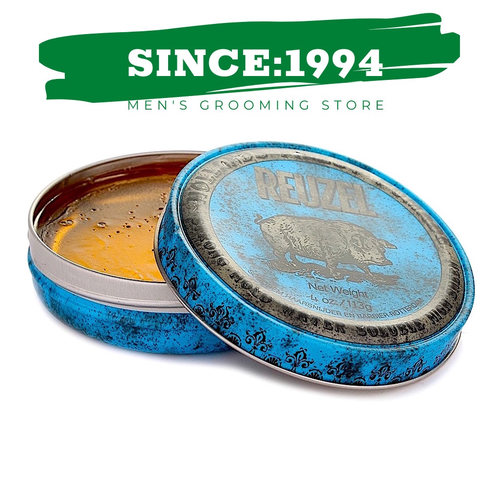 Sáp vuốt tóc gốc nước Reuzel Pomade Blue