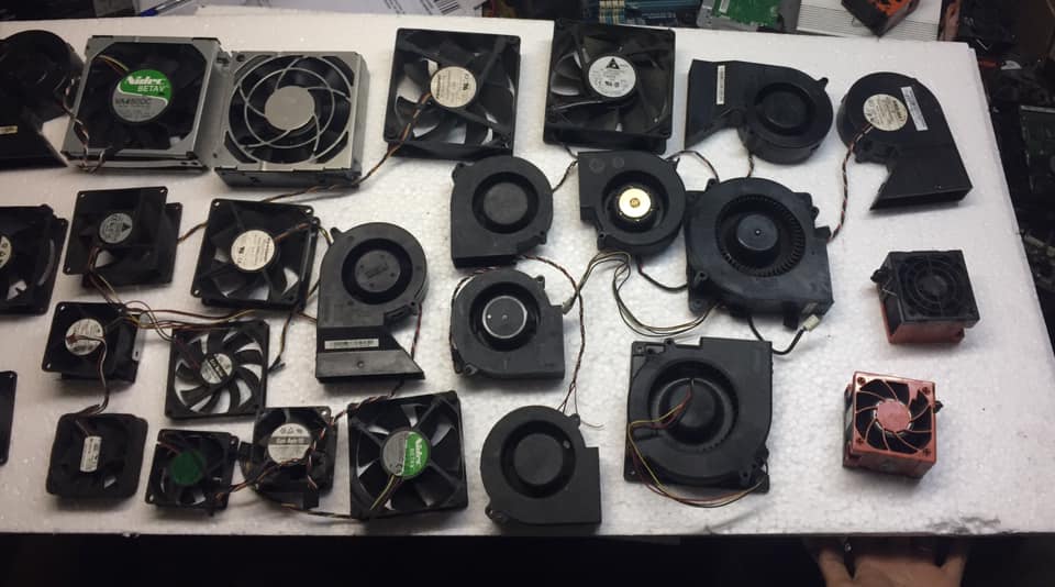 Quạt Fan tản nhiệt Ốc Sên Siêu tốc 12V