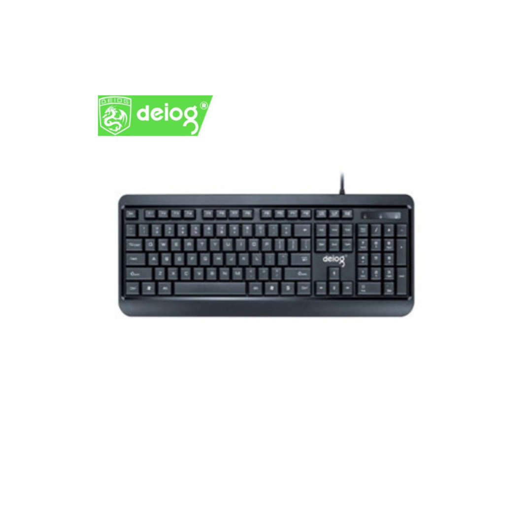 Bàn phím có dây Deiog DY-807S mang lại trải nghiệm gõ phím mượt mà và chính xác