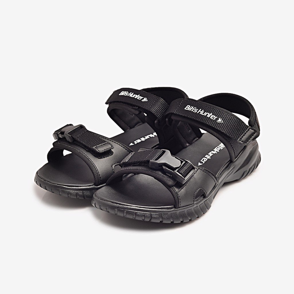[HOÀN XU]  GIÀY SANDAL QUAI HẬU CAO CẤP NỮ BITI'S HUNTER KOOL BLACK SÀNH ĐIỆU DEWH00900 (ĐEN) - BITIS
