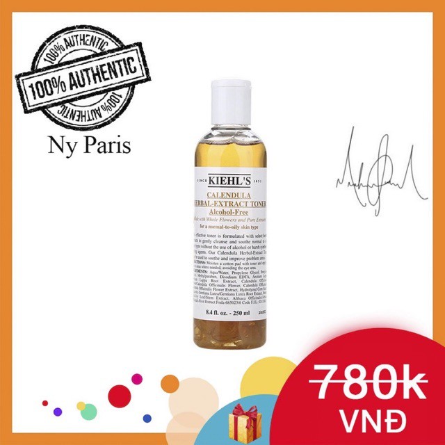 [HCM]Toner Hoa Cúc Calendula Herbal Extract Alcohol-Free Toner