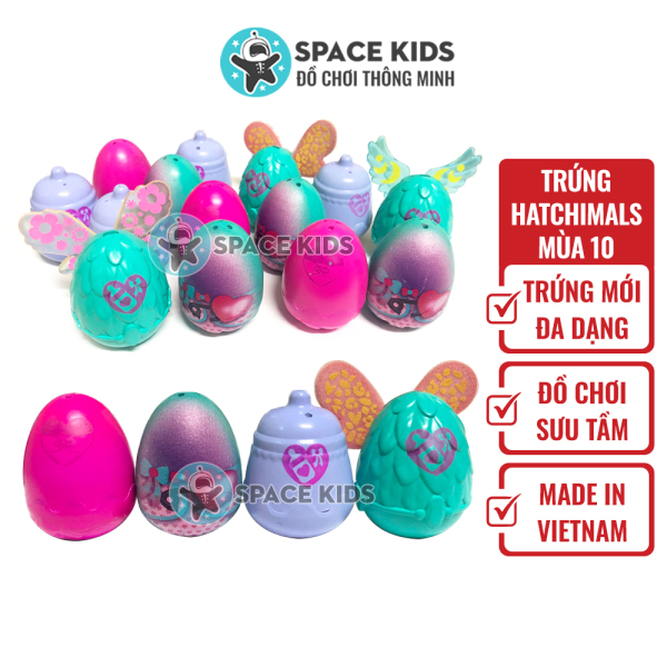 Trứng Hatchimals mùa 10 (1 quả) cho bé hàng made in Việt Nam - Đồ chơi trẻ em Trứng nở Hatchimals giá rẻ