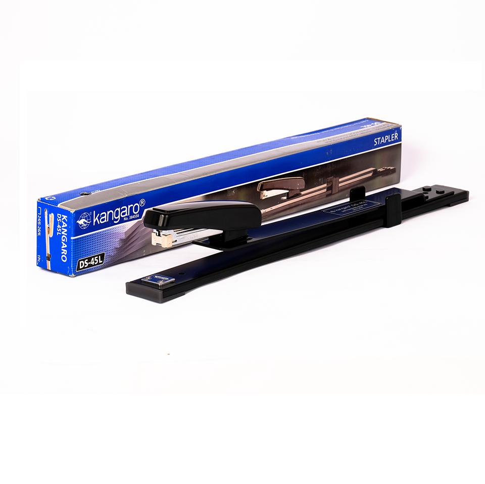 Dập ghim khổ rộng Kangaro DS-45L (Dập báo- Kèm 1 hộp ghim 24/6)