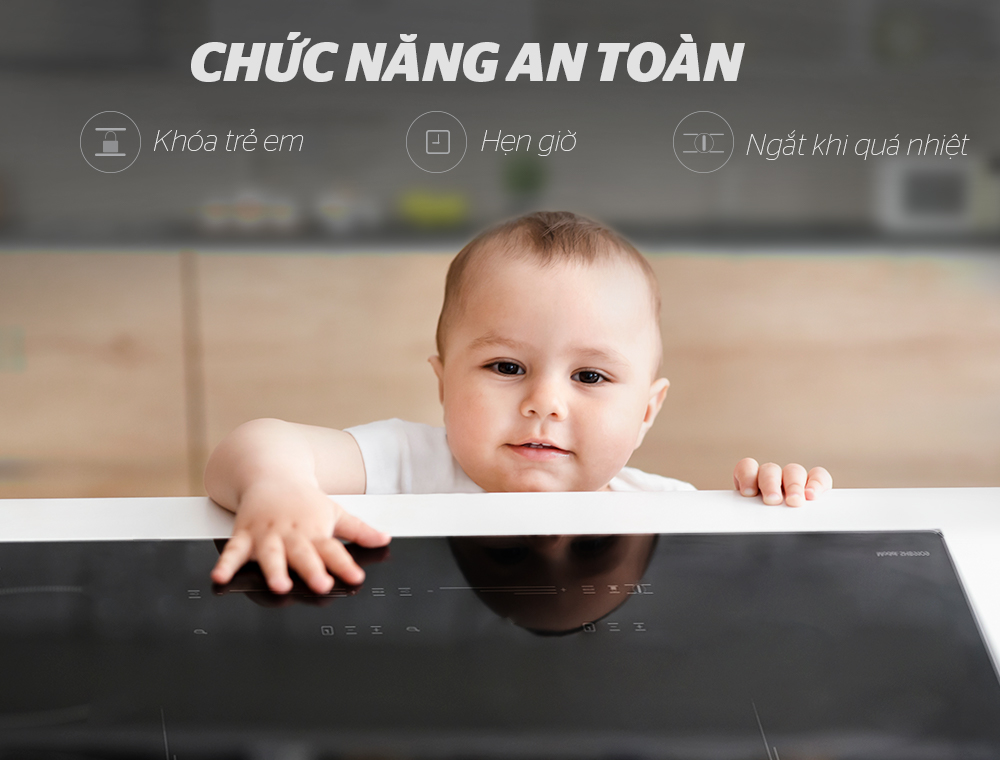 Bếp Điện Từ Đôi Sunhouse SHB 9109s