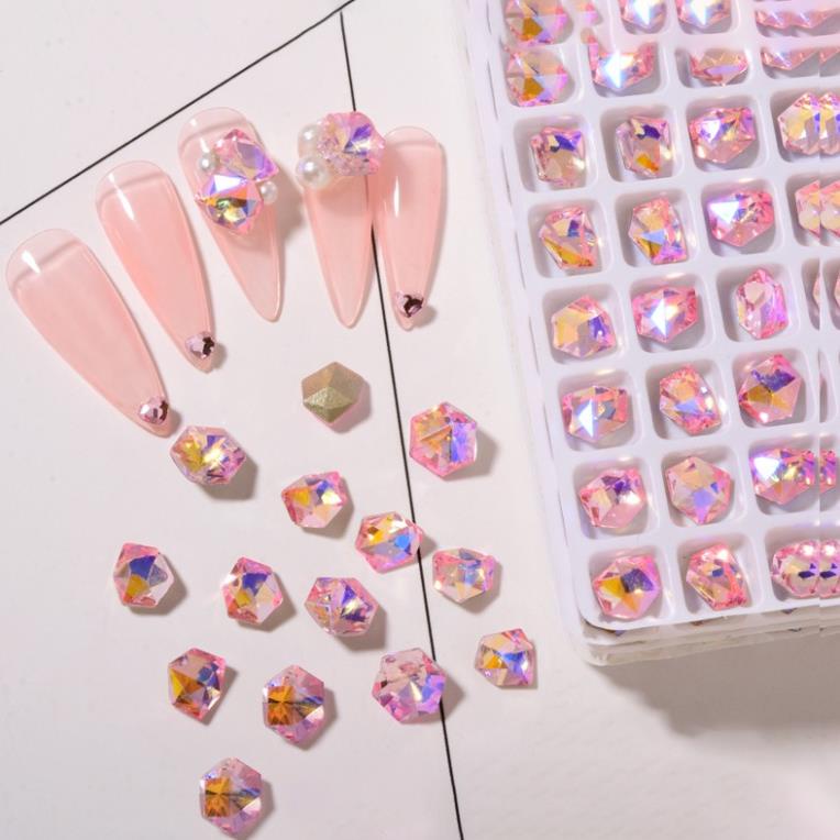 Đá khối nail trang trí móng size nhỏ