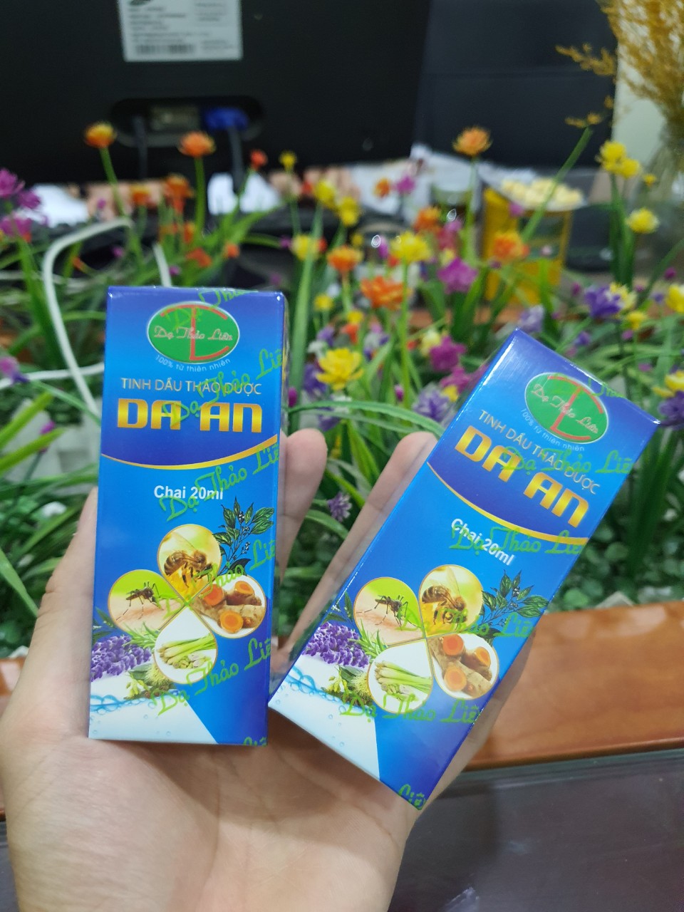 tinh dầu thảo dược DA AN 100% thuần thiên nhiên